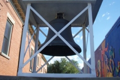 Picture of the bell from the Old Post Office
